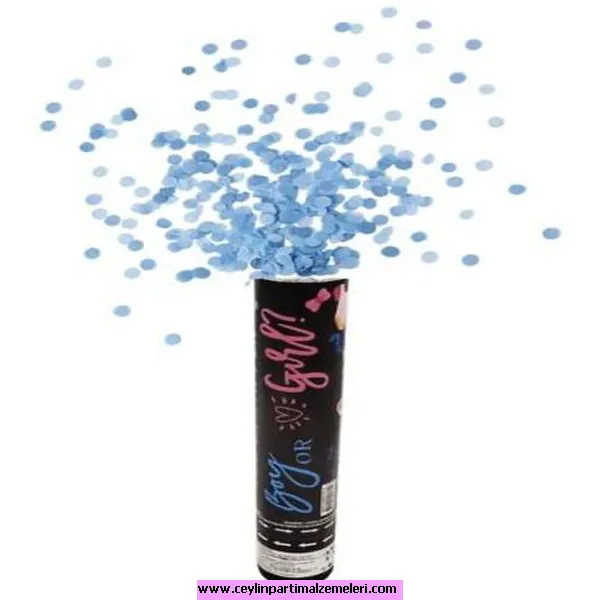 Cinsiyet Konfeti Mavi